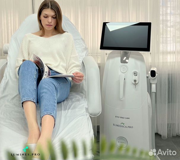 Диодный лазер для эпиляции Люминес’ Эво-Про 2400в
