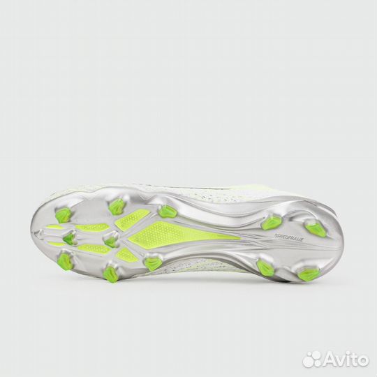 Бутсы Adidas X Crazyfast Strung FG Grey Green