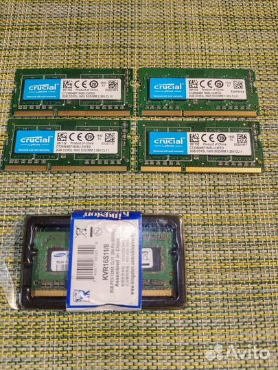 Оперативная память ddr3l 2gb