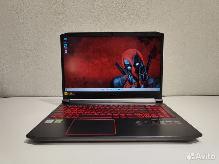 Игровой ноутбук Acer Nitro Core i5 RTX 3050Ti