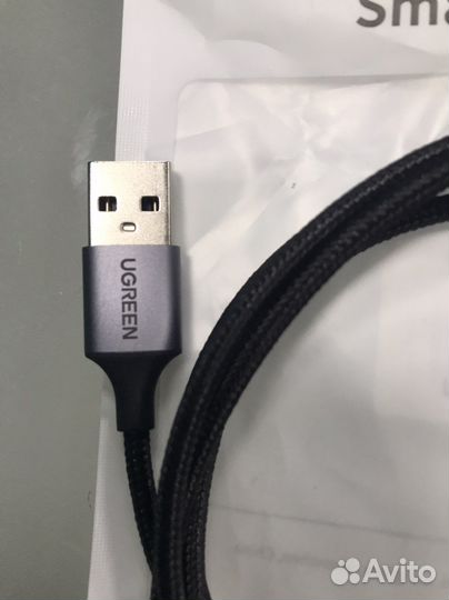 Кабель Ugreen USB to Type-C 3А