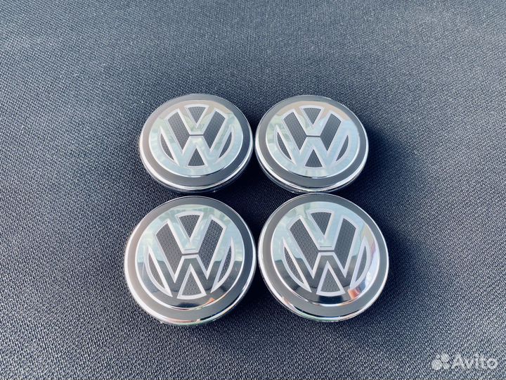 Колпачки заглушки на диски Volkswagen 56мм