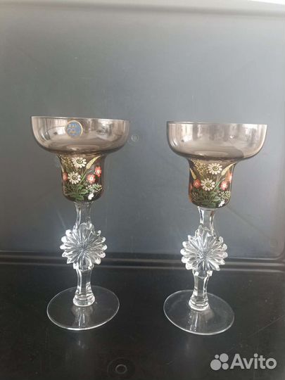 Подсвечник стеклянный СССР