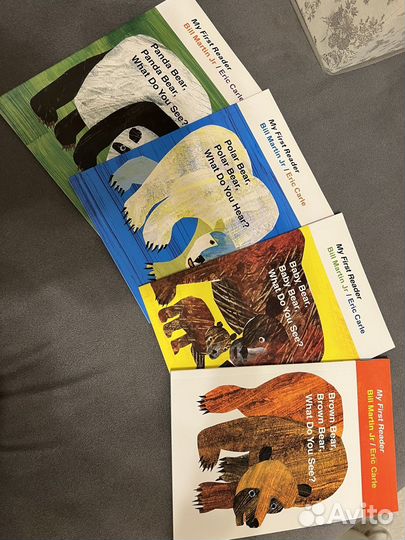 Набор книг на англ. Brown Bear, What Do You See