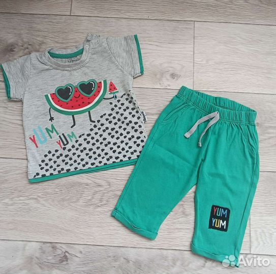 Вещи пакетом для девочки 6-9 мес