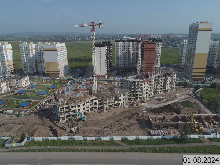 2-к. квартира, 51,8 м², 13/19 эт.