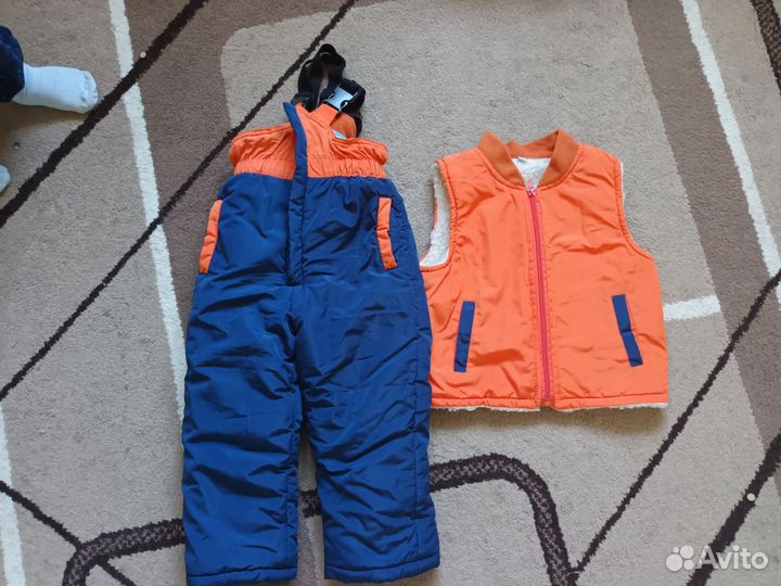 Зимние штаны и жилетка