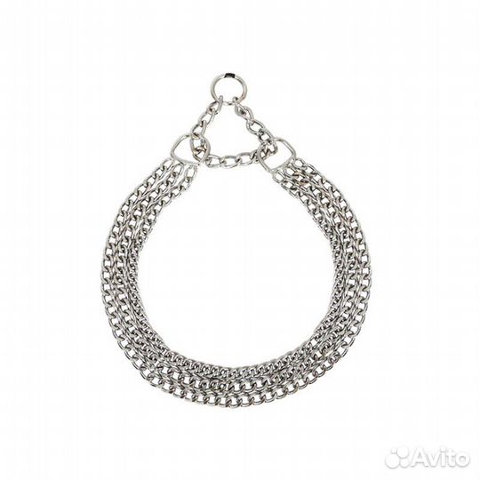 Цепь - удавка Триол ошейник трехрядная SHC-2040 2*