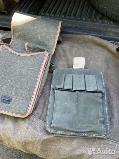 Сумка планшет брезентовый