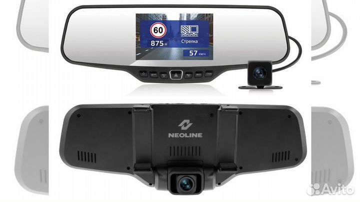 Видеорегистратор в зеркале Neoline G-Tech X27 Dual