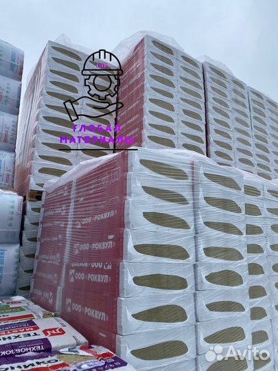 Утеплитель Роквул Фасад Баттс Экстра