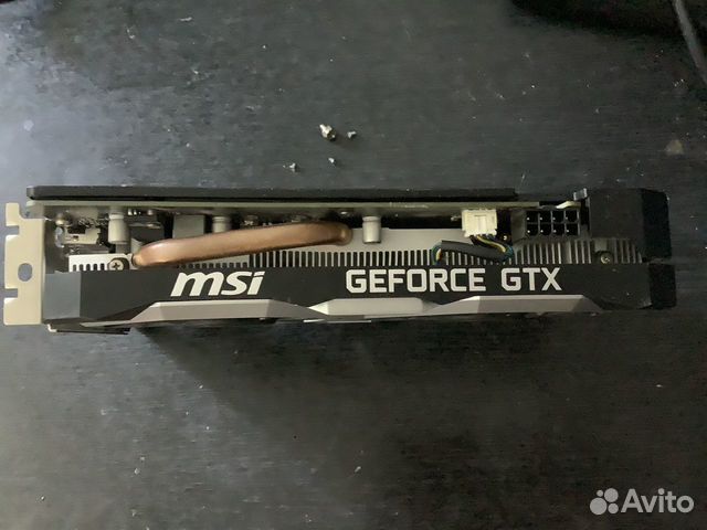 Видеокарта MSI GeForce GTX 1660 super ventus 6GB объявление продам