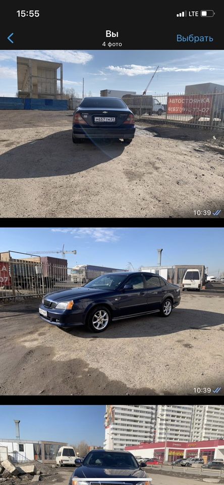 Chevrolet Evanda: фото из отзыва