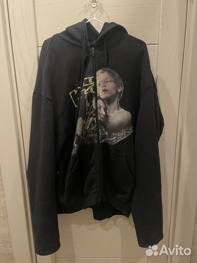 Vetements titanic zip hoodie