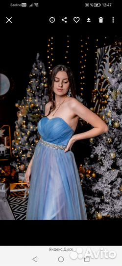 Платье на выпускной в пол