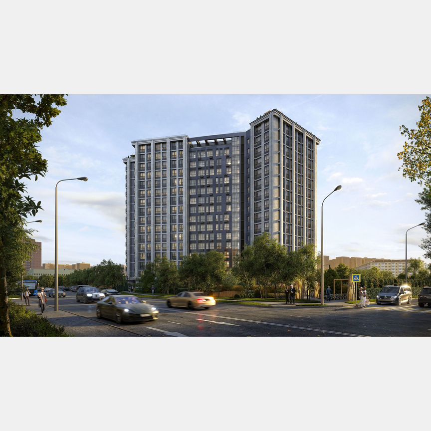 3-к. квартира, 79,6 м², 14/16 эт.