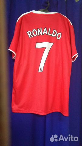 Рональдо Манчестер на 15лет форма футбольная Новая