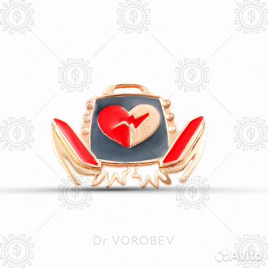 Dr.Vorobev Брошь 