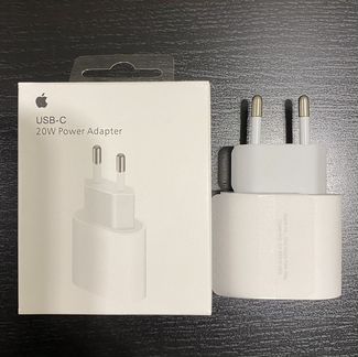 Зарядка для iPhone USB-C 20W быстрая зарядка