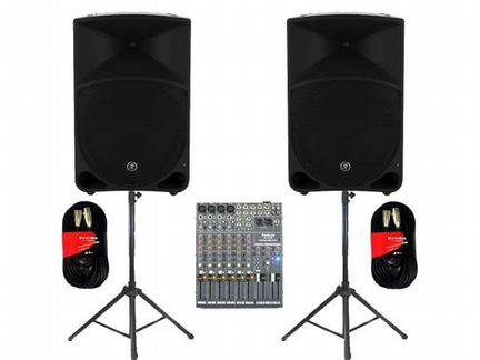 Аренда музыкальной аппаратуры колонки микрофон