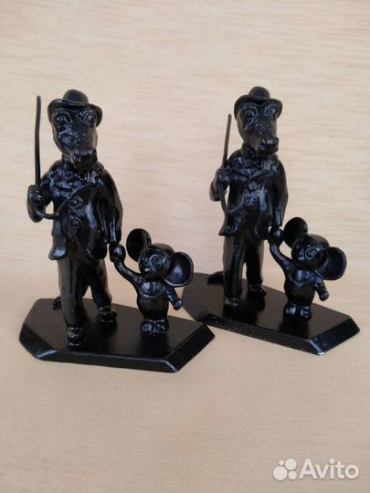 Статуэтка Крокодил Гена с чебурашкой