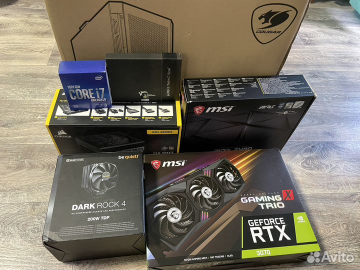 Игровой пк i7 10700kf