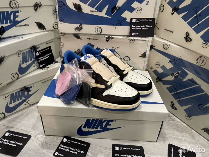 Nike Air Jordan 1 OG Fragment x Travis Scott