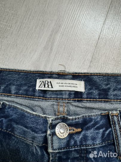 Джинсы бананы мужские Zara