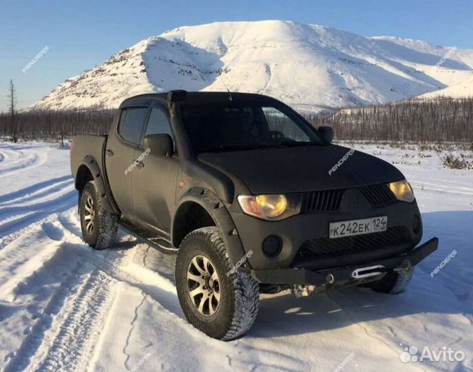 Расширители колесных арок mitsubishi L200