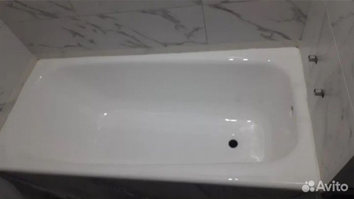 Реставрация ванн литьевым мрамором и акрилом