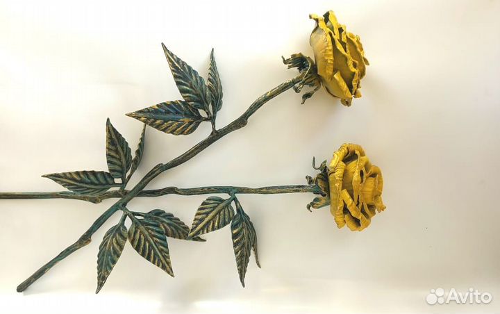 Кованая роза