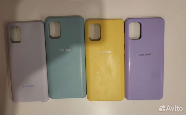 Чехол Samsung Silicone Cover для Samsung A71
