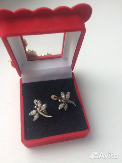 Серебряные серьги