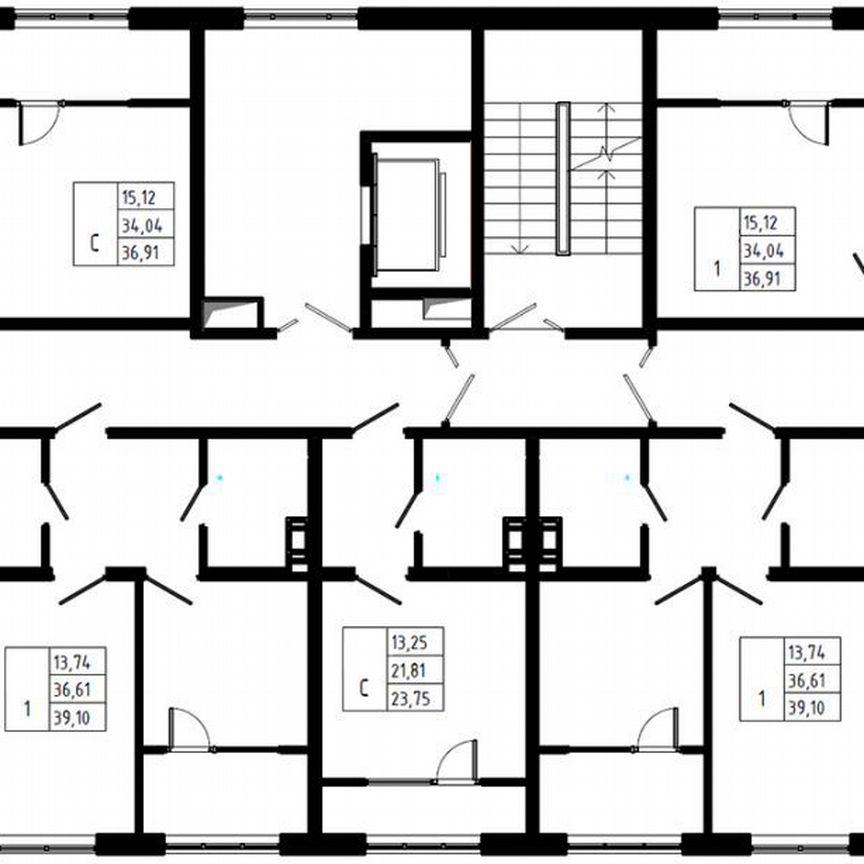 Квартира-студия, 23,8 м², 6/8 эт.