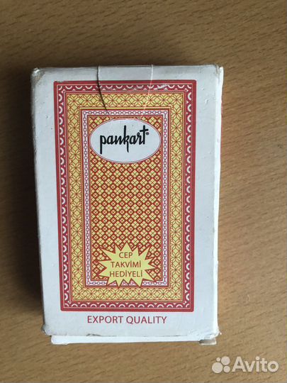 Карты игральные турецкие