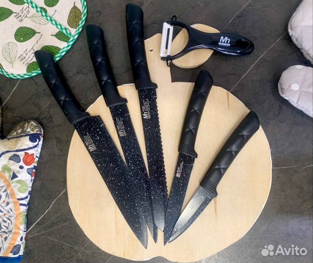 Набор ножей новый немецкий для кухни