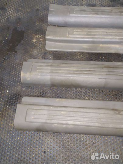 Накладки порогов салона Chevrolet Lacetti хэтчбек