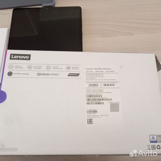 Планшет lenovo tab m10