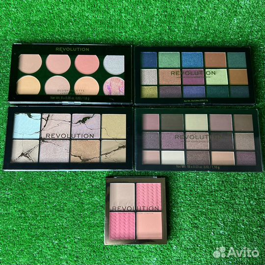 Палетки revolution новые