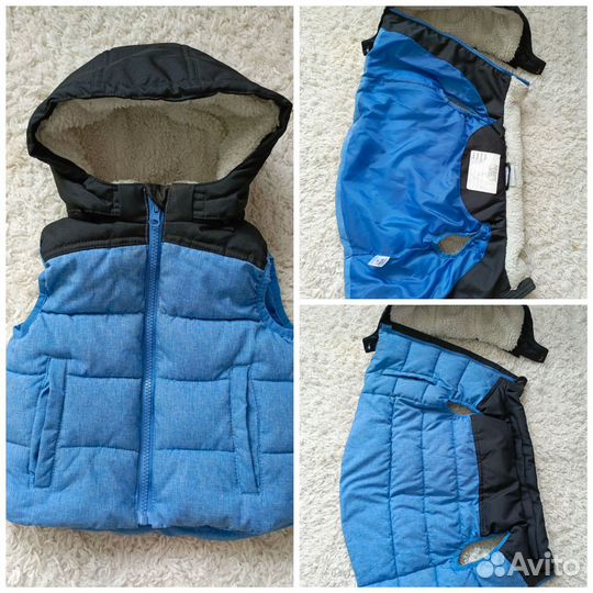Жилетка для мальчика 86 92