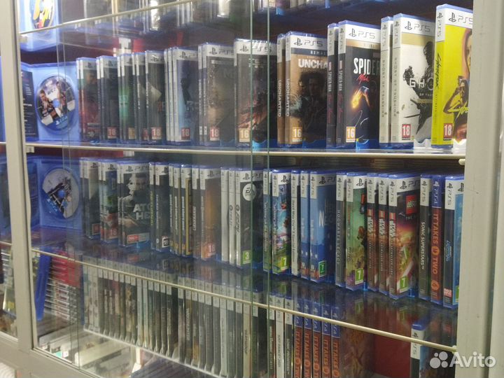Игры на дисках PS4, лицензионные игры PlayStation