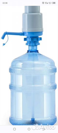 Бутылка 19 литров с помпой