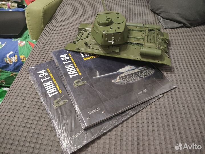 Модель танка Т-34 eaglemoss