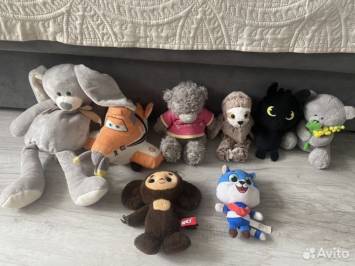 Мягкие игрушки пакетом