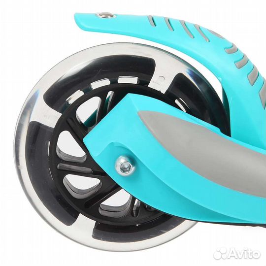 Самокат двухколёсный светящиеся колёса