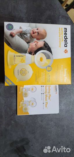 Молокоотсос medela swing flex электрический