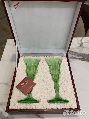 Фужеры Moser новые