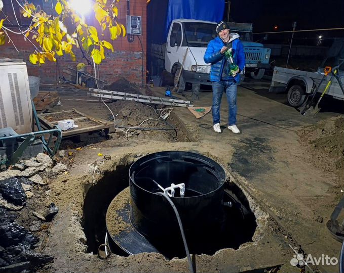 Септик для дома и дачи. Установка в короткие сроки