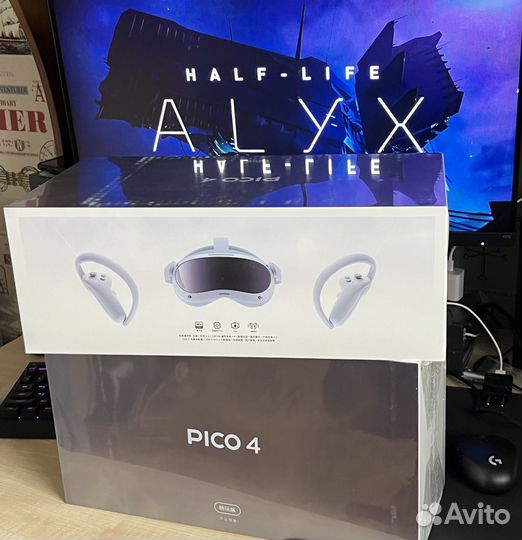 Шлем виртуальной реальности pico 4 новый