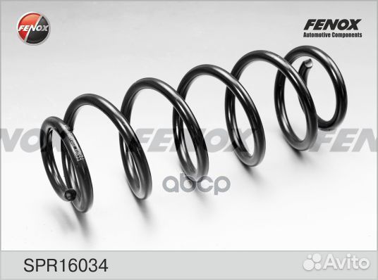 Пружина передняя SPR16034 fenox